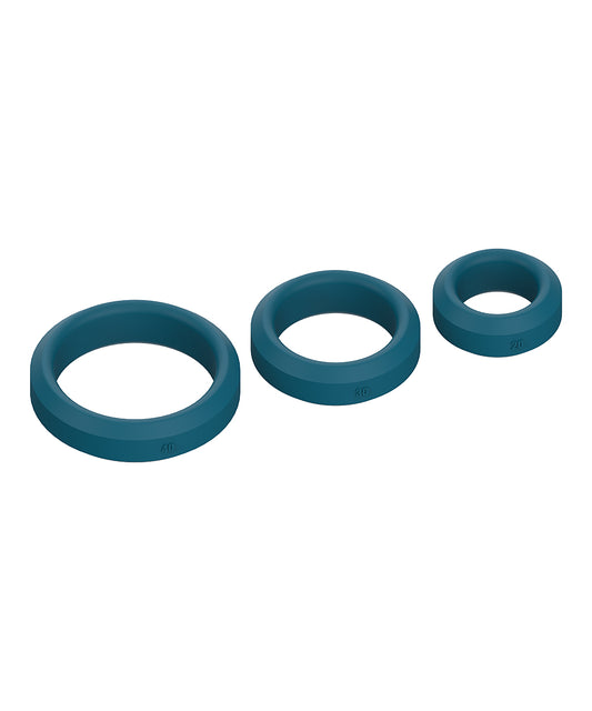 BLUE THREE-PIECE C-RING SET