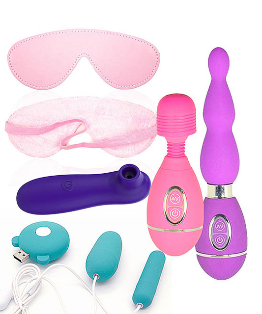 GIRL POWER PLEASURE BUNDLE PERSONAL MASSAGER SET