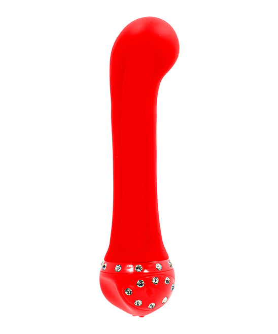 CRYSTAL & RED BLING PERSONAL MASSAGER